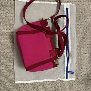 Rothy's Beet Pink Mini Handbag